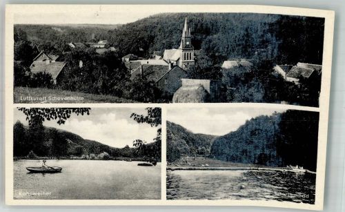 52222 W5190 Schevenhütte Gebrauchsspuren Kirche Kahnweiher Schwimmbad