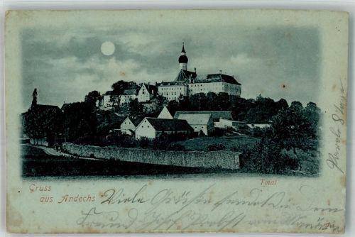 Andechs Kloster Gebrauchsspuren Kloster Mond Gruss