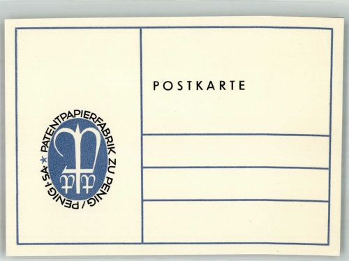 09322 O9294 Penig - Patentpapierfabrik Wappen