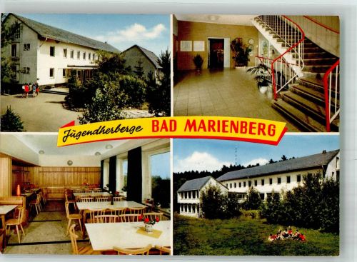 56470 W5439 Bad Marienberg Westerwald Foto AK Jugendherberge