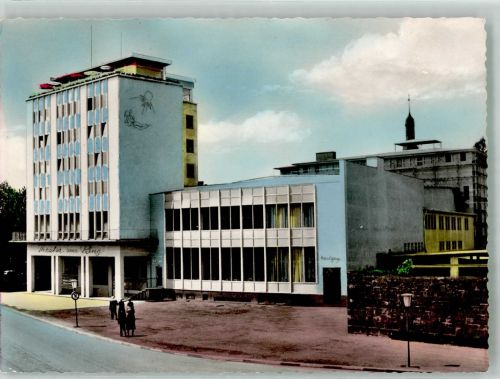 66740 W6630 Saarlouis Foto AK Theater am Ring