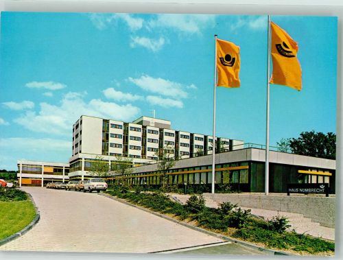 51588 W5223 Nümbrecht Foto AK Haus Nümbrecht Bildungsstätte der Maschinenbau- und Kleineisenindustrie-Berufsgenossenschaft