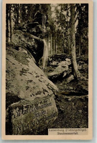 95632 W8592 Luisenburg - Staubwasserfall