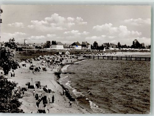 23730 W2430 Pelzerhaken Foto AK Jugend- und Schullandheim des Kreises Münden mit Strand