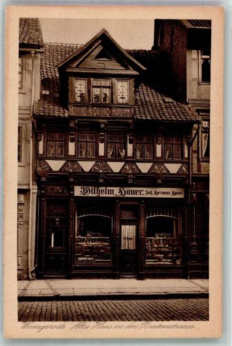 38855 O3700 Wernigerode - Altes Haus in der Breitenstraße