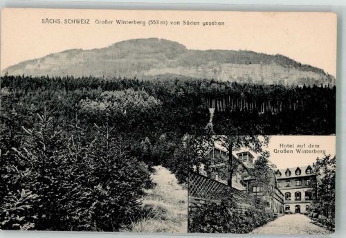 01814 O8320 Bad Schandau - Hotel auf dem Großen Winterberg W.H.D. 10776