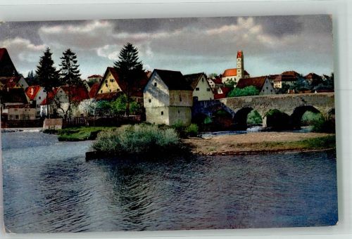 86655 W8856 Harburg Schwaben - Wörnitzbrücke Photochromie Serie 150 Nr. 2786