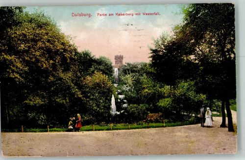 47051 W4100 Duisburg 1918 - Kaiserberg Wasserfall