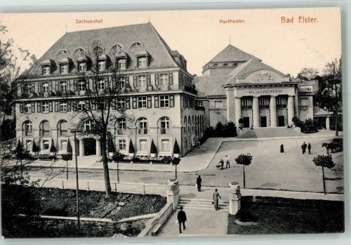 08645 O9933 Bad Elster - Hotel Sachsenhof Kurtheater