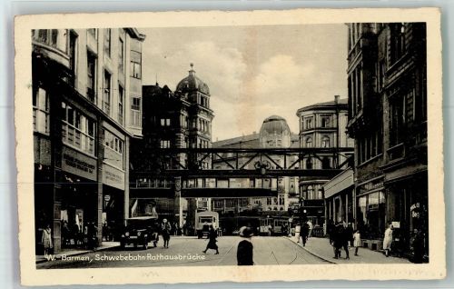 42103 W5600 Barmen - Rathausbrücke Schwebebahn