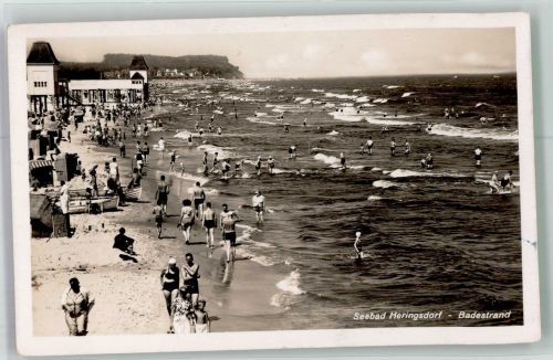 23777 W2444 Heringsdorf , Holst - Badestrand