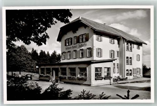 77728 W7603 Oppenau Foto AK Hotel Zuflucht