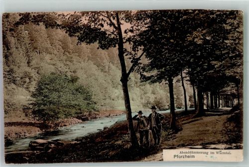 75172 W7530 Pforzheim 1908 - Wurmtal