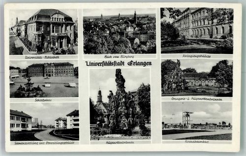 91052 W8520 Erlangen - Röthelheimbad Siemenssiedlung
