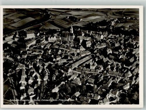 92237 W8458 Sulzbach-Rosenberg - Fliegeraufnahme