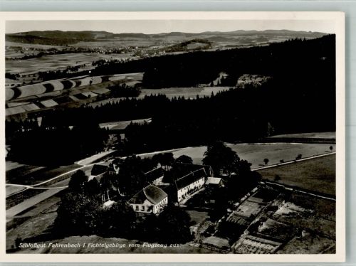 95686 W8591 Tröstau - Fliegeraufnahme Schlossgut Fahrenbach