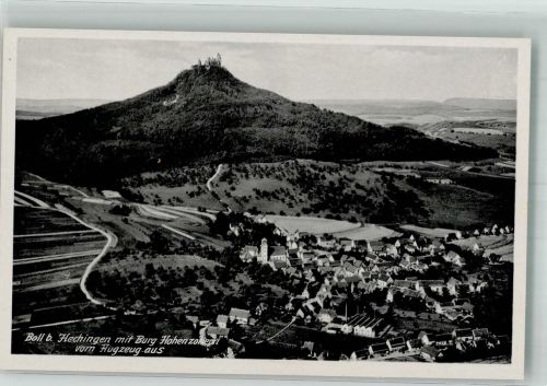 72379 W7450 Boll , Kr Hechingen - Fliegeraufnahme Burg Hohenzollern