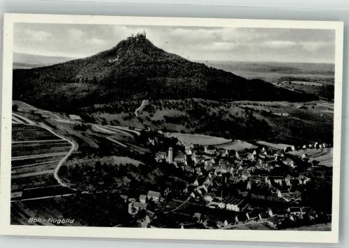 72379 W7450 Boll , Kr Hechingen - Fliegeraufnahme Burg Hohenzollern