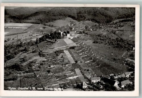 79219 W7813 Staufen , Breisgau - Fliegeraufnahme Ruine