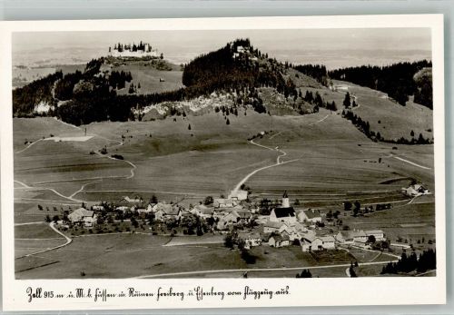 87637 W8959 Zell - Fliegeraufnahme Ruine Freiburg Ruine Eisenberg
