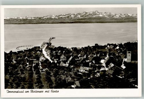 88090 W7997 Immenstaad am Bodensee - Fliegeraufnahme Säntis