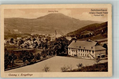 01778 O8244 Geising - Schützenhaus Oswald Tradel