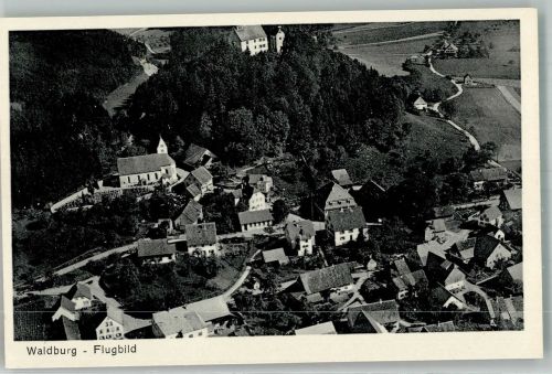 88289 W7981 Waldburg , Württ - Fliegeraufnahme