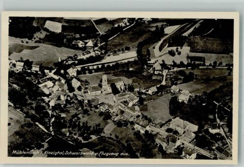 77796 W7611 Mühlenbach , Baden - Fliegeraufnahme