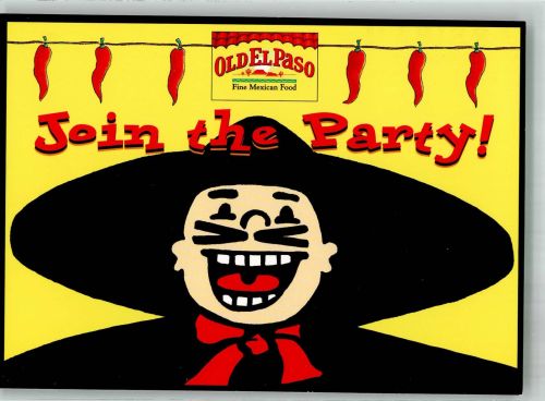 Old El Paso Cooking Sauce Lebensmittel Werbe AK