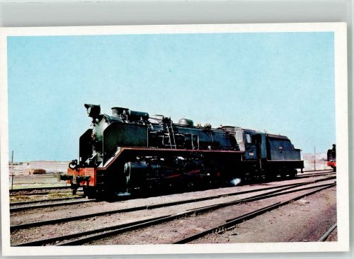 Lokomotive Mikado der spanischen Eisenbahn Dampflokomotive Foto AK
