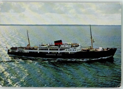 Fährschiff MS Kronprins Olav Fähre Foto AK