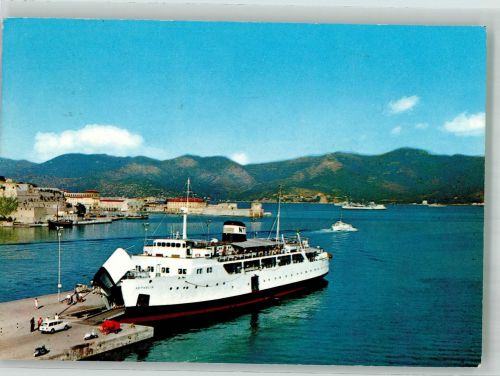 Portoferraio Autofährschiff MN Aethalia im Hafen Fähre Foto AK