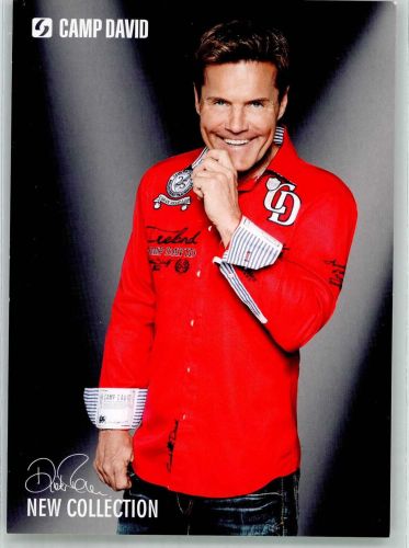 Dieter Bohlen trägt Camp David New Collection Werbung Mode Werbe AK