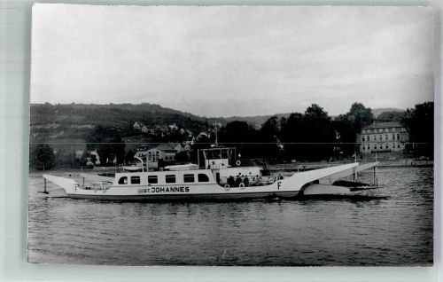 Fährschiff St. Johannes Fähre Privatfoto AK
