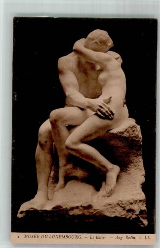 Paris Skulptur Der Kuss Erotik im Musee du Luxembourg Rodin, F.-A.-R.