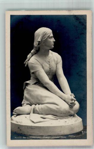 Paris Skulptur der Jeanne D'Arc von Chapu im Musee du Luxembourg Skulptur