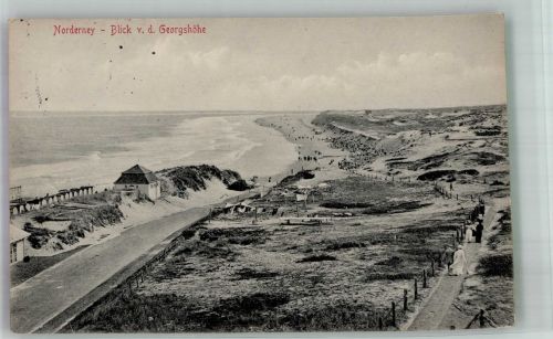 26548 W2982 Norderney 1904 - Blick v.d. Georgshöhe