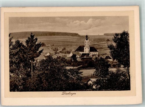 73450 W7925 Dischingen FOTO KEINE AK Original aufmontierte Verlagsmusterkarte