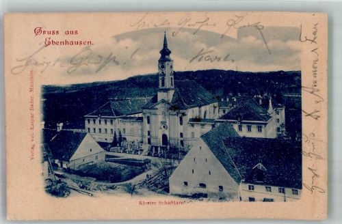 82067 W8021 Schäftlarn 1900 Gebrauchsspuren Kloster Schäftlarn