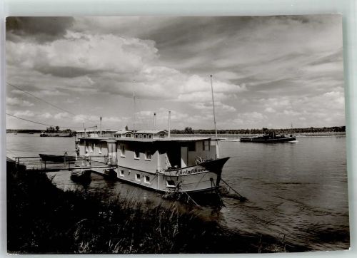 76726 W6728 Sondernheim FOTO KEINE AK Restaurantschiff Rheinschnook
