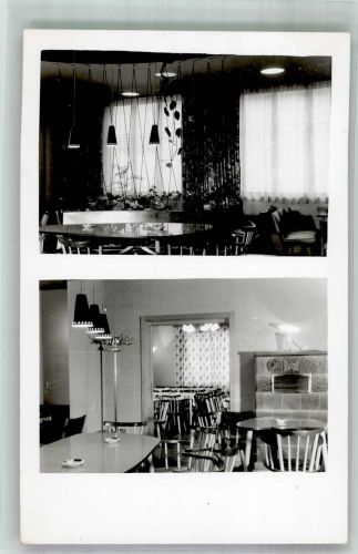 76774 W6729 Leimersheim Privatfoto AK Cafe Schwab Gaststube Ort handschriftlich
