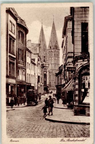 28195 W2800 Bremen - Die Bischofsnadel mit St. Petri Dom