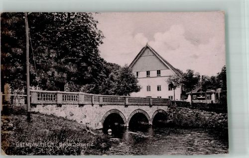 23714 W2423 Malente-Gremsmühlen 1907 - Steinerne Brücke Verlag Glückstadt & Münden 26140