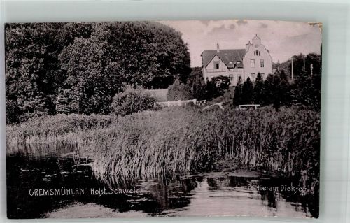 23714 W2423 Malente-Gremsmühlen 1906 - Am Dieksee Verlag Glückstadt & Münden 26138