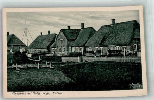 25859 W2251 Hooge , Hallig - Das Königshaus Verlag Glückstadt & Münden 5305