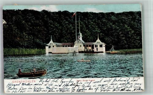23714 W2423 Malente-Gremsmühlen 1907 - Neue Badeanstalt Verlag Julius Simonsen No. 392