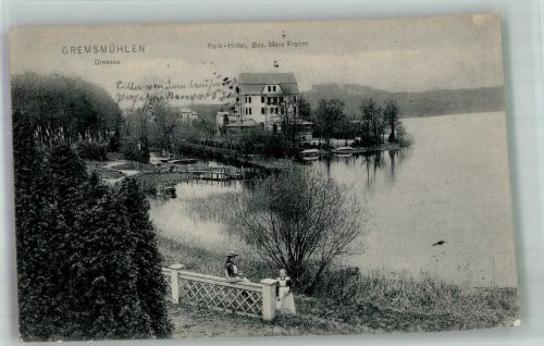 23714 W2423 Malente-Gremsmühlen 1906 - Park-Hotel am Dieksee Verlag Julius Simonsen No. 2203
