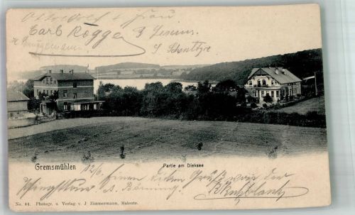 23714 W2423 Malente-Gremsmühlen 1905 - Am Dieksee Fotograf Zimmermann