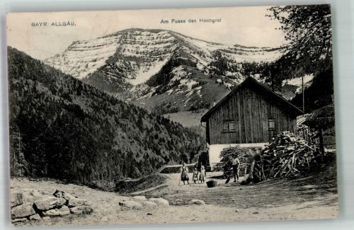 87534 W8974 Oberstaufen - Berghütte unterhalb des Hochgrat