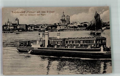 18435 O2300 Stralsund - Eisenbahnfähre Putbus verlässt den Hafen